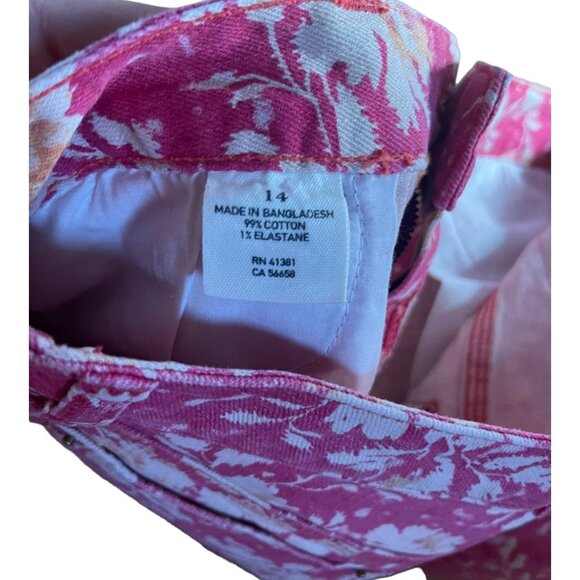 Ralph Lauren Girls Floral Print Shorts - Picture 3 of 5